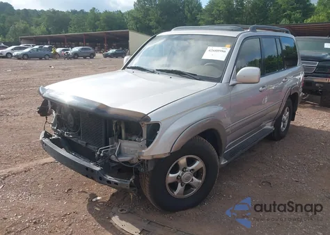 2002 Toyota Land Cruiser from USA, damaged, VIN JTEHT05J222023178